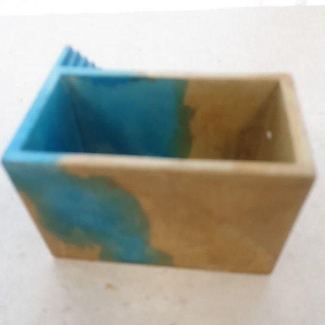 Pot Kaktus Sukulen Persegi Unik Bentuk Tangga