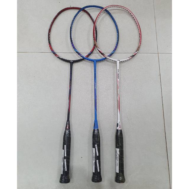 Raket Badminton Li Ning CL (Chen Long) CL100 , CL200 , CL500 FREE TAS KAIN DAN TALI