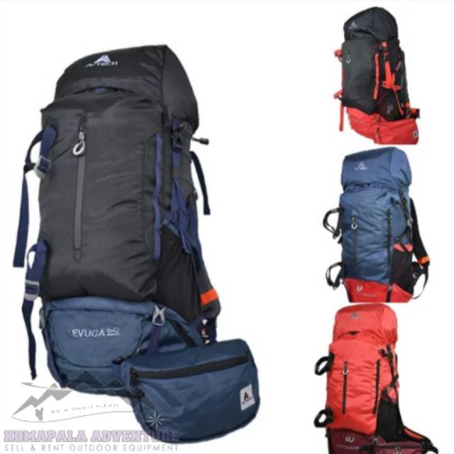 Tas gunung hiking outdoor adventure atau carrier carier avtech original seri levuca murah