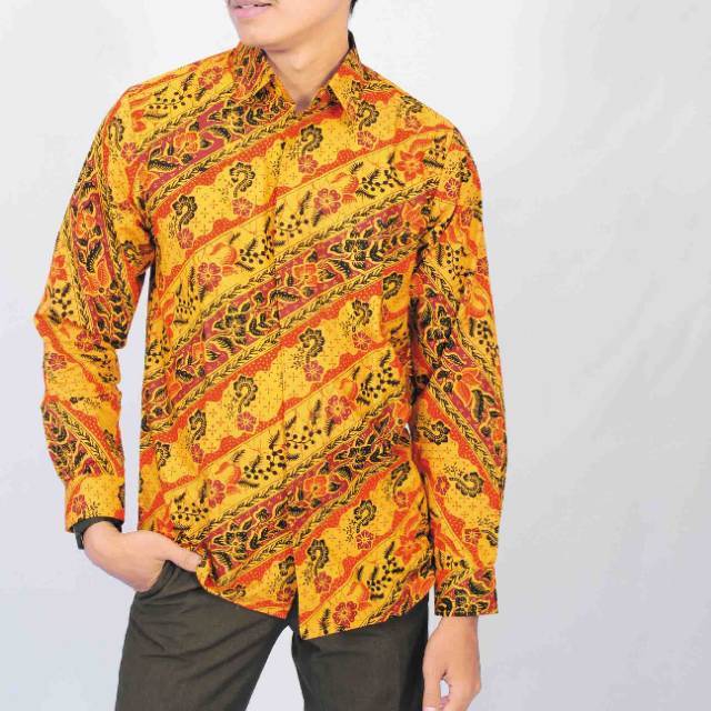 Promo Batik Demen Indonesia Seri Damar Wulan Slim Fit Batik Asli Banyuwangi