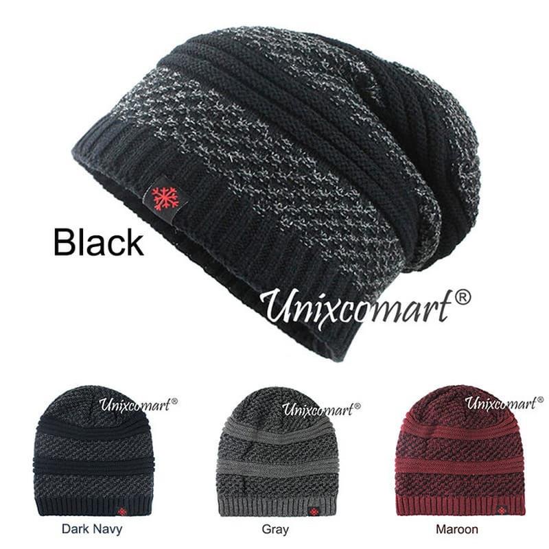 Terbaik*> Topi Kupluk Pria Keren Topi Kupluk Distro Ala Punk Hype Uj158 Beanies/Kuplu Kupluk Musim D