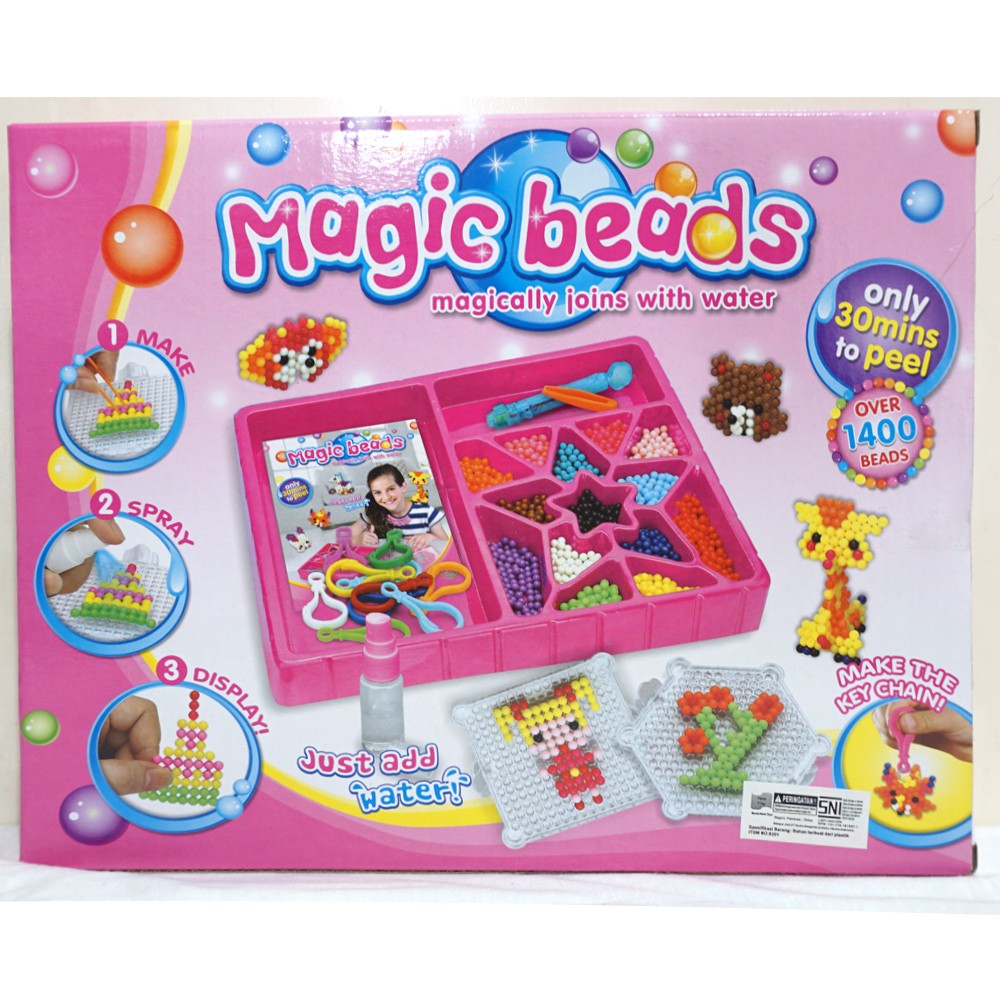 mainan Edukasi Anak Magic Beads besar - MAGIC BEADS 8201
