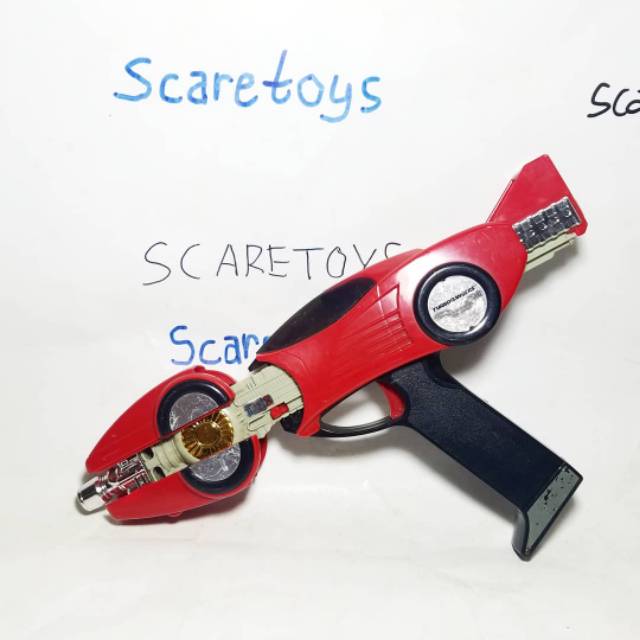 DX Auto Blaster Pistol Power Rangers Turbo- Sentai Carranger