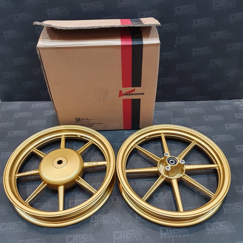 Velg Velek Racing V-Rossi Venom Comet Ring 14 Yamaha Mio J Gold Matte