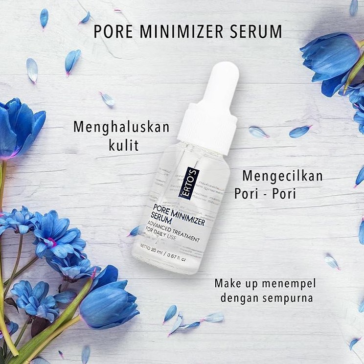 Erto's Pore Minimizer Serum / Ertos Serum Pengecil Pori-Pori