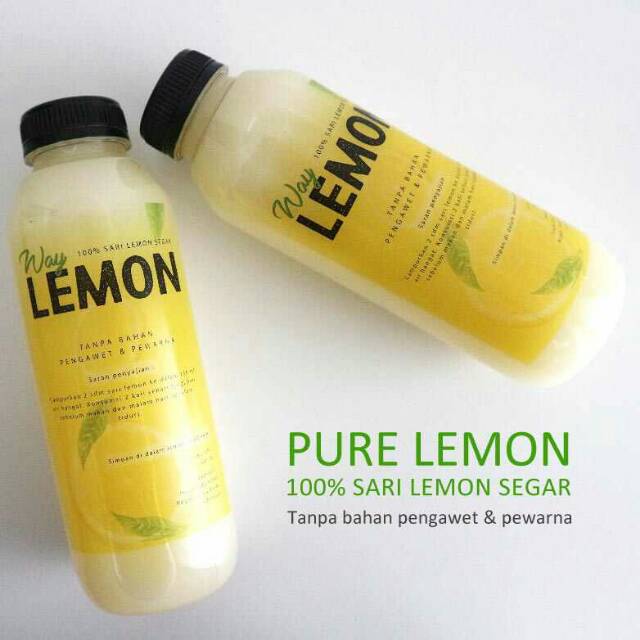 

sale stock Paket hemat isi 2 SARI LEMON ASLI WAY LEMON 500 ML