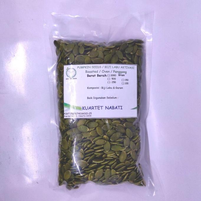 

500gr Activated Pumpkin Seeds - Aktivasi Biji Labu - Matang