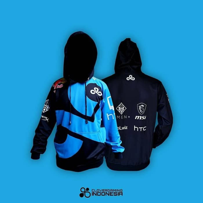 Hoodie Team Cloud9 Redbull - Hoodie Gaming - Dota 2 BRANDED