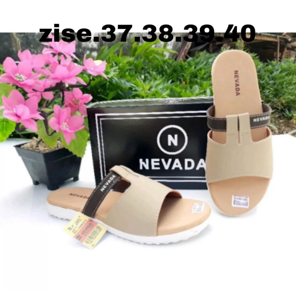 Invincible Sandal Wanita Nevada Slop Ori Original Terbaru