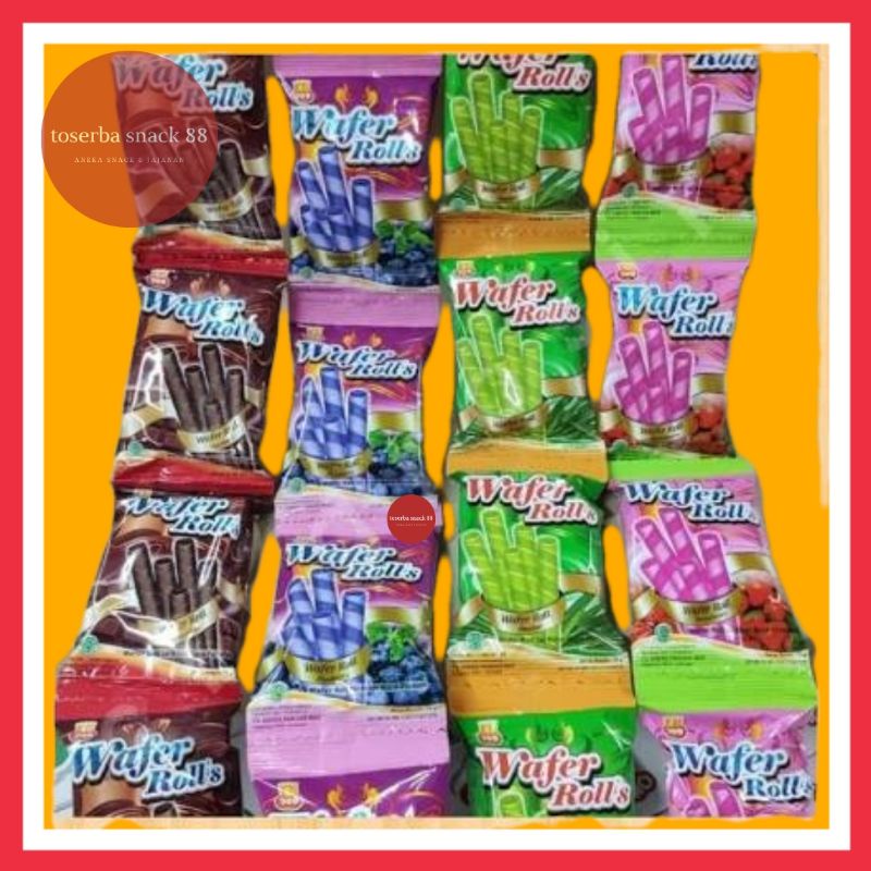 

WAFER ROLL'S/Wafer Roll's Varian Rasa (15 gram × 10 pcs)