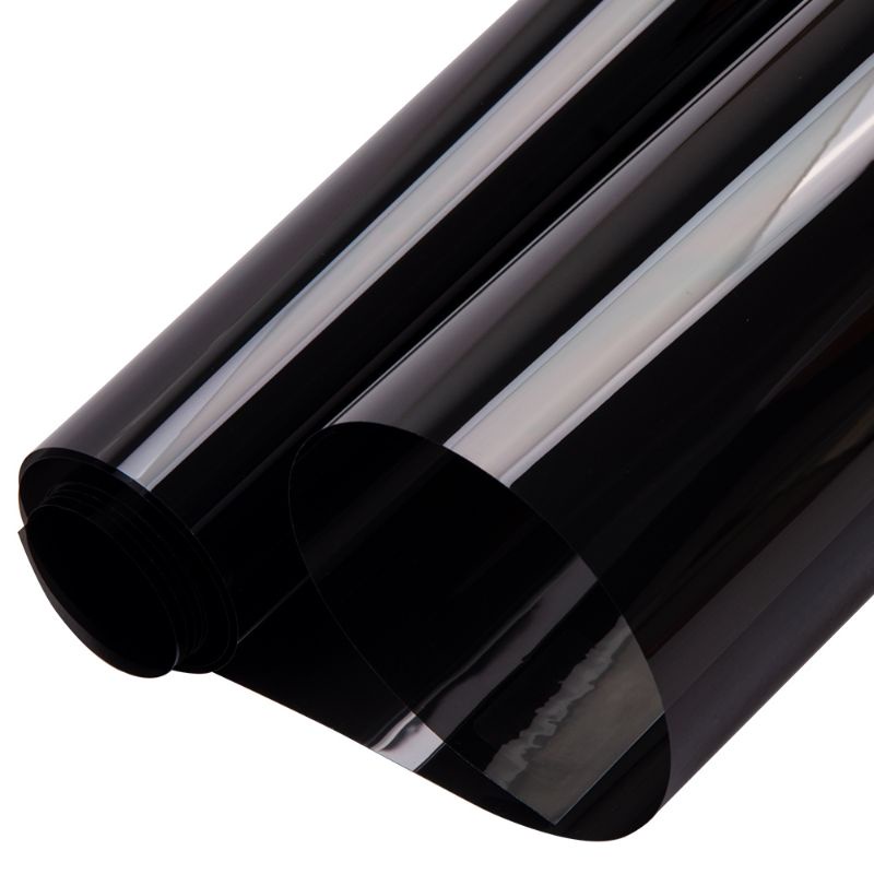 riben kaca film riben penolak panas riben peredam panas cahaya matahari riben hitam