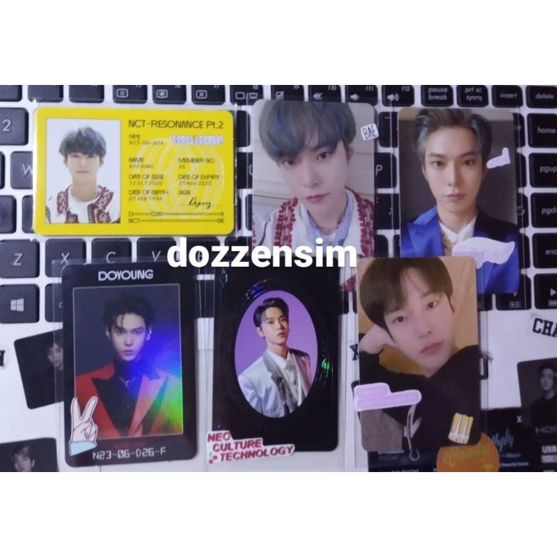 PHOTOCARD PC DOYOUNG PAST ARRIVAL AC ACCESS CARD ID CARD DEPARTURE