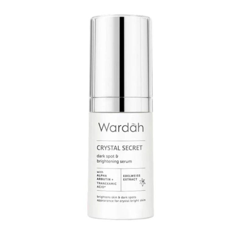 WARDAH CRYSTAL SECRET DARK SPOT&amp;BRIGHTENING SERUM 20ML 100% ORI