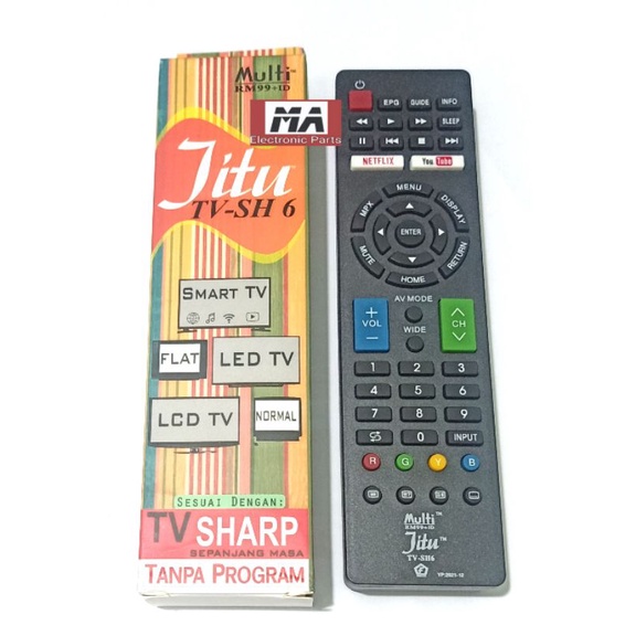 Remote TV LED/LCD/Smart TV SHARP