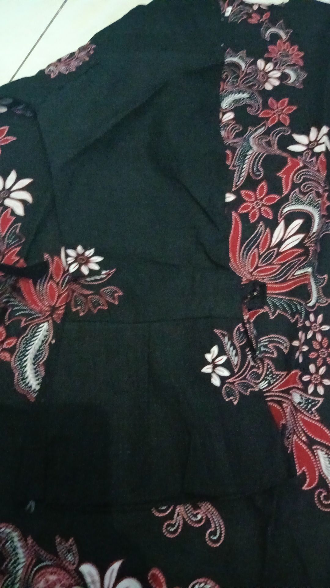 Bs37 Couple Atasan Batik Modern Pria & Wanita Full Katun M L Xl