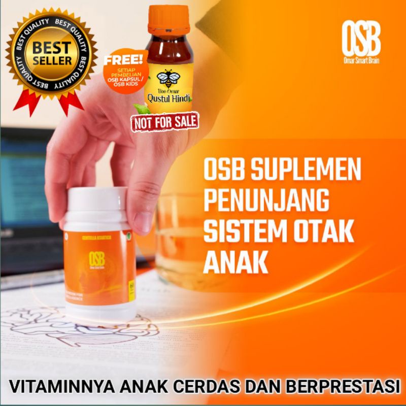 Osb vitamin otak anak dan dewasa vitamin anak vitamin dewasa 100% herbal