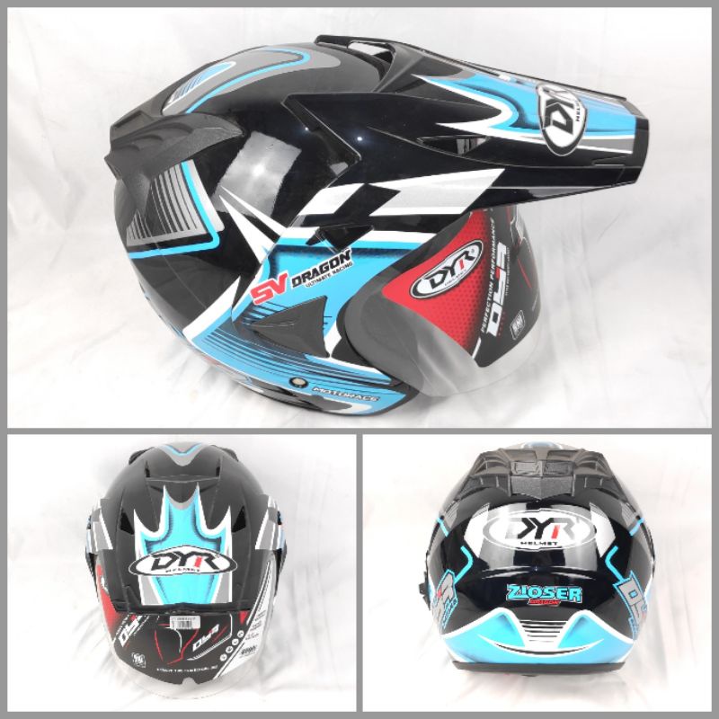 Helm hullfash semi cross DYR