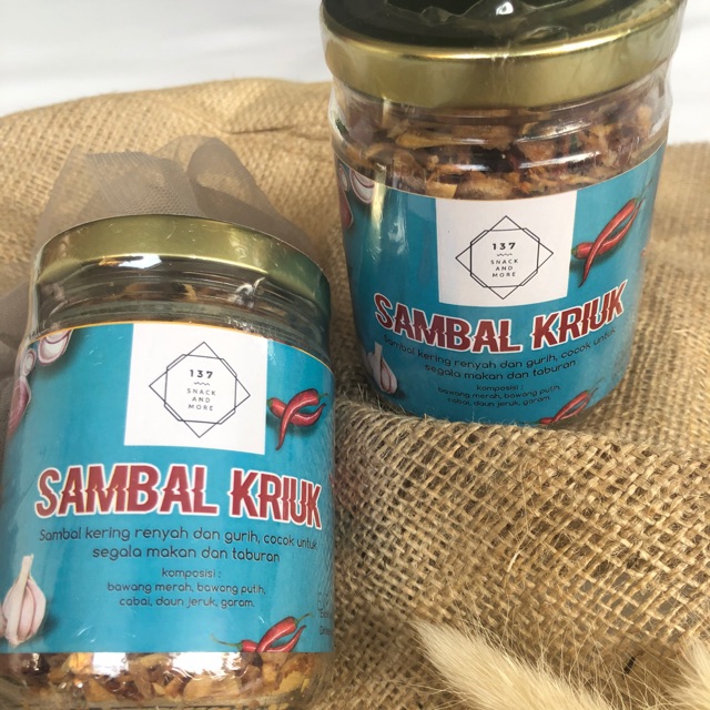 

Baru! Sambal kriuk