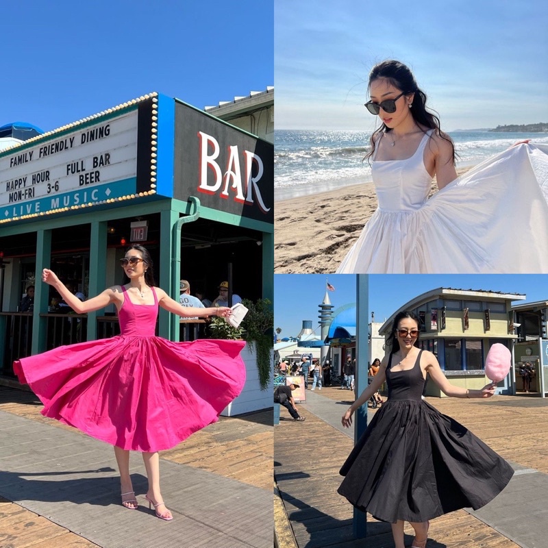 WITHLOVE X BYEOL CHRISTY DRESS FUSCHIA UK. XL-XXL