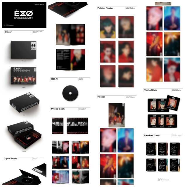 Exo Album Obsession Re Sale Shopee Indonesia