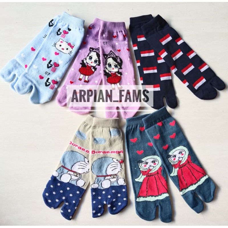 Kaus Kaki Jempol Anak/  kaus kaki Jempol Motif