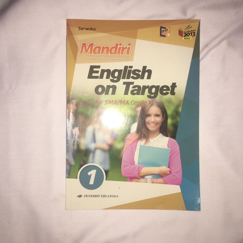 

buku erlangga mandiri english on target kelas X 10