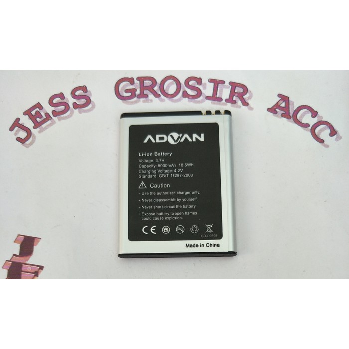 Baterai Battery ADVAN Vandroid S3C , S3 Lite , S3502 S3+ Double Power - Hitam