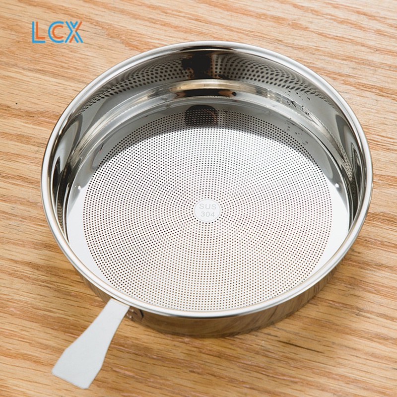 LCX Oil Pot Wadah Saringan Minyak Stainless Steel Gelas Saringan Minyak / Tempat Saringan Minyak