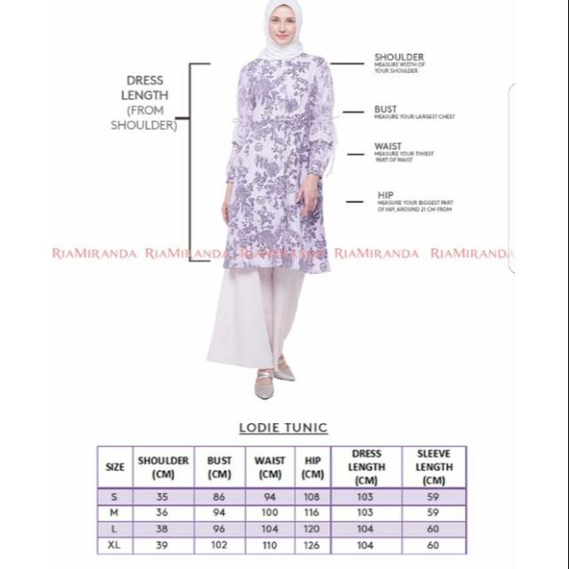 Lodie Tunik Riamiranda Mimosa / Mimosa Collection
