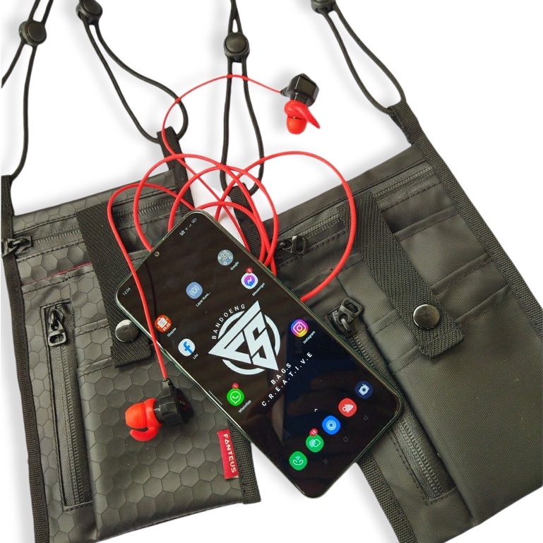 Tas Selempang Mini Hp Waterproof -Sling bag Terlaris - Murah Keren
