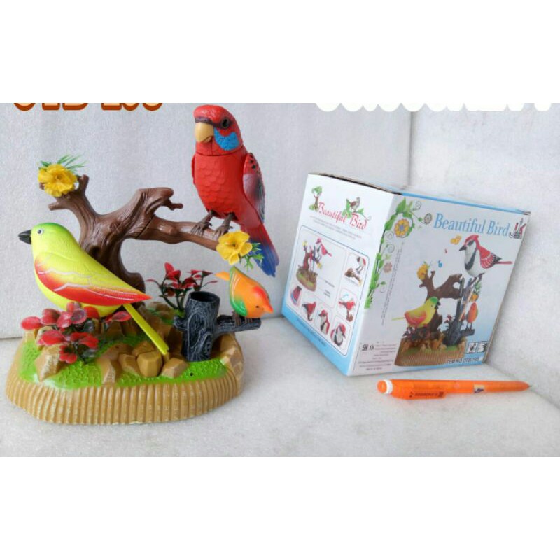 mainan burung bis bunyi gerak