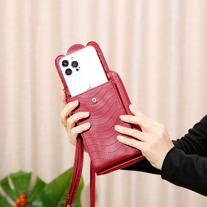 Khatinstore Tas Selempang Wanita Terbaru Import/Tas Wanita Model Dompet/FOREVER LENGRui/Murah/COD-426