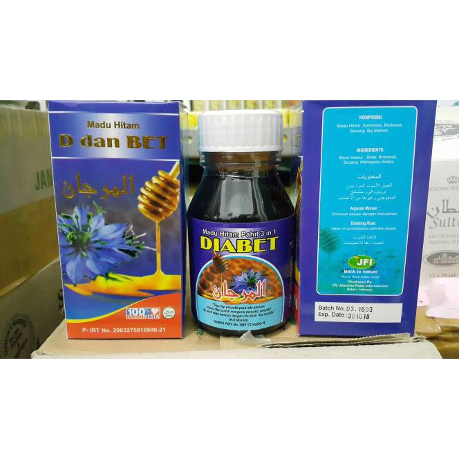 

Madu Hitam Pahit 3 In 1 Diabet