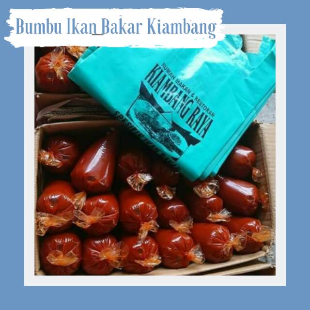 Bumbu Ikan Bakar Rm Kiambang Raya 300gram Shopee Indonesia