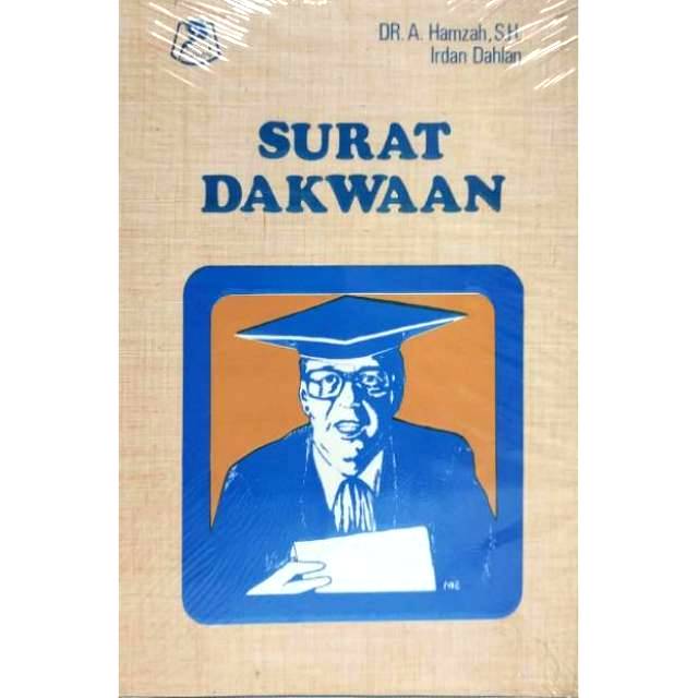 BUKU ANTIK SURAT DAKWAAN


DR. A. HAMZAH, S.H.
IRDAN DAHLAN