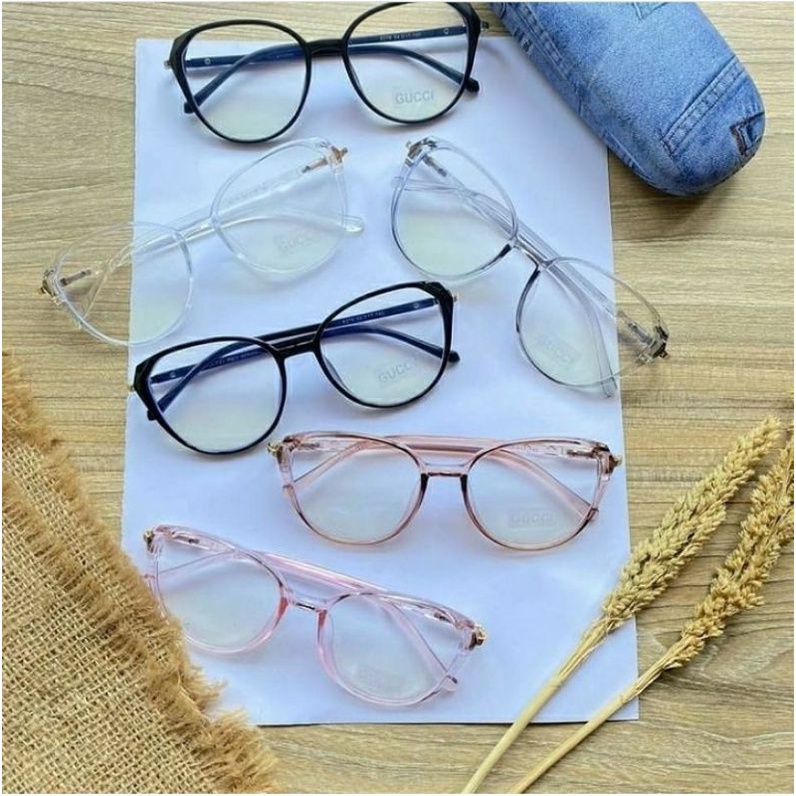 kacamata 8135 frame pria/wanita lensa anti radiasi/minus/photocromic/kacamata hitam