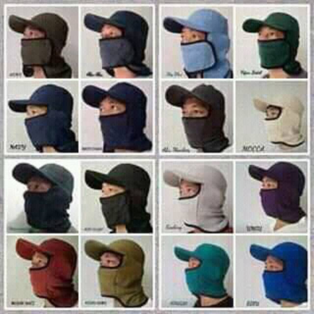 Topi masker masker topi topi Jepang topi ninja topi kerja topi mancing