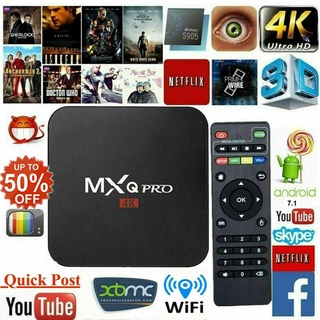 Android TV Box MXQ Pro 5G  2G+16G / Smart TV 4K Ultra HD MXQ PRO 4K 5G