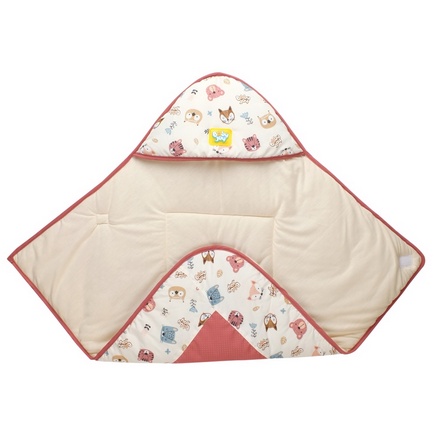 Baby Joy Baby Blanket Selimut Topi Bayi Little Forest Series - BJB 5022