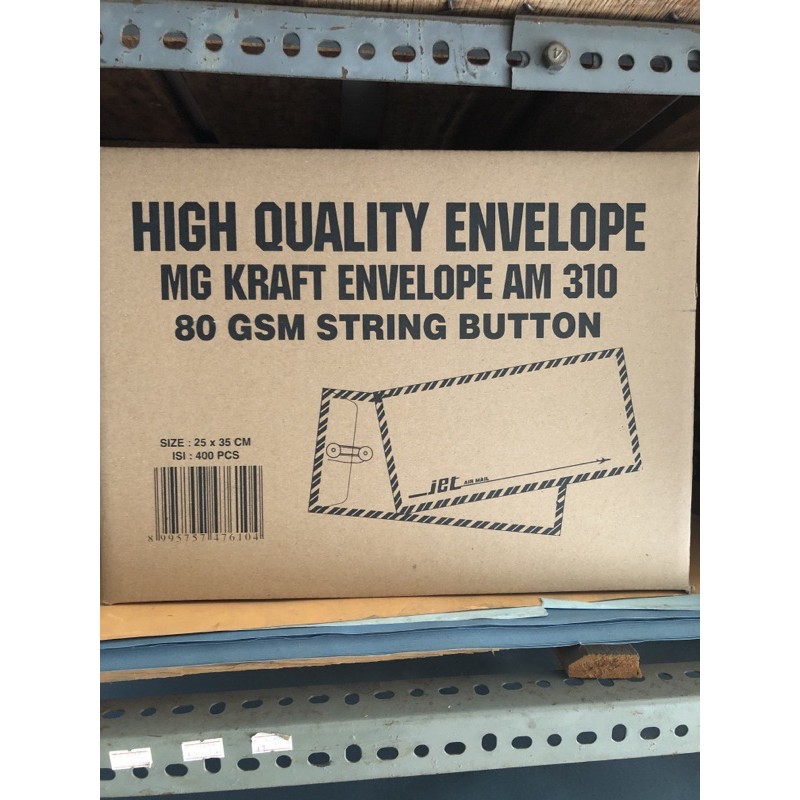 

[1 PACK 400 LBR] AMPLOP 310 EXECUTIVE 25x35 CM , AMPLOP COKLAT , AMPLOP LAMARAN KERJA , AMPLOP TALI COKLAT , AMPLOP CRAFT COKLAT , AMPLOP