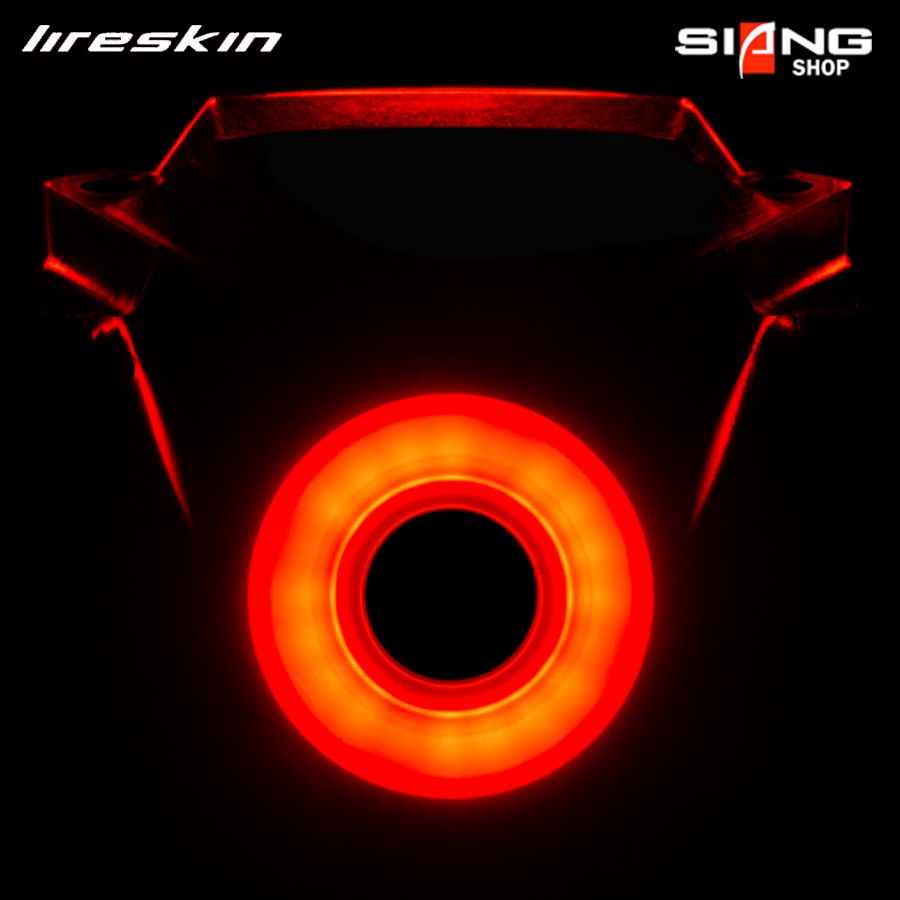 LITESKIN Smart Bike Tail Light Waterproof IPX7 - Lampu Sepeda