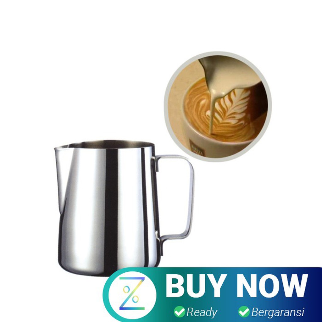 DROHOEY Gelas Pitcher Kopi Espresso Latte Art Stainless Steel 150ml -