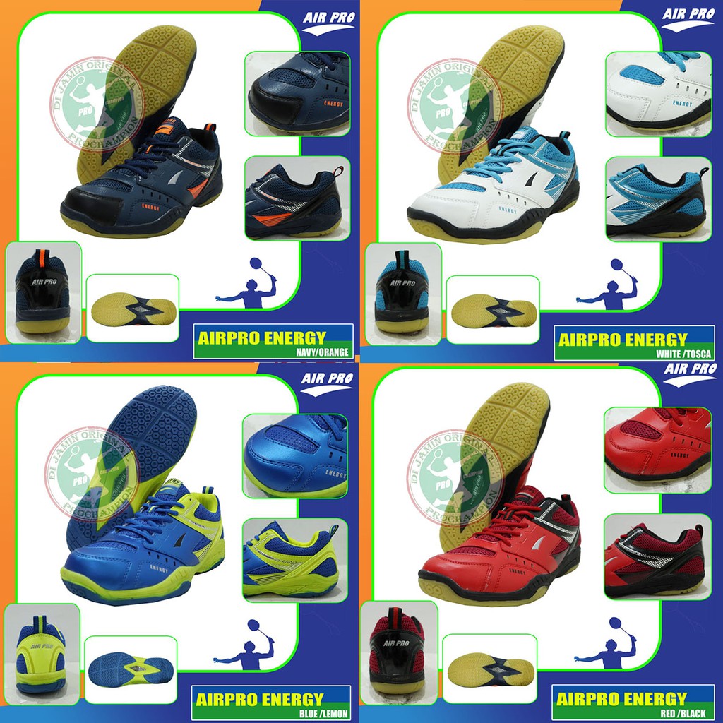 AIR PRO ENERGY SEPATU BADMINTON ORIGINAL