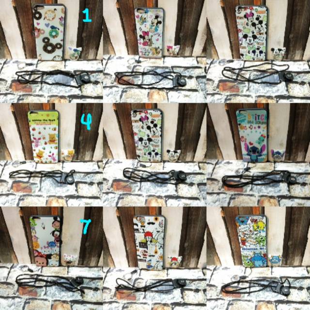 Case Tsum-Tsum + Ring + Tali For Vivo Y69