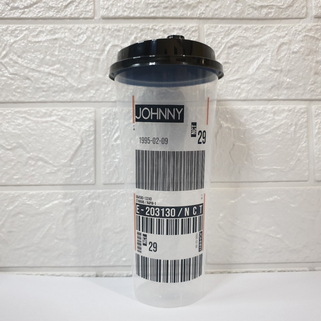 [ MHN BACA DESKRIPSI PRODUK ] Reusable Cup edisi BARCODE NCT (READYSTOK)