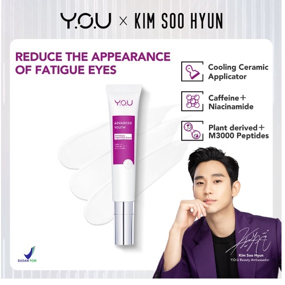 YOU ( Y.O.U ) Advanced Youth Recharging Peptide Eye Cream 15 g