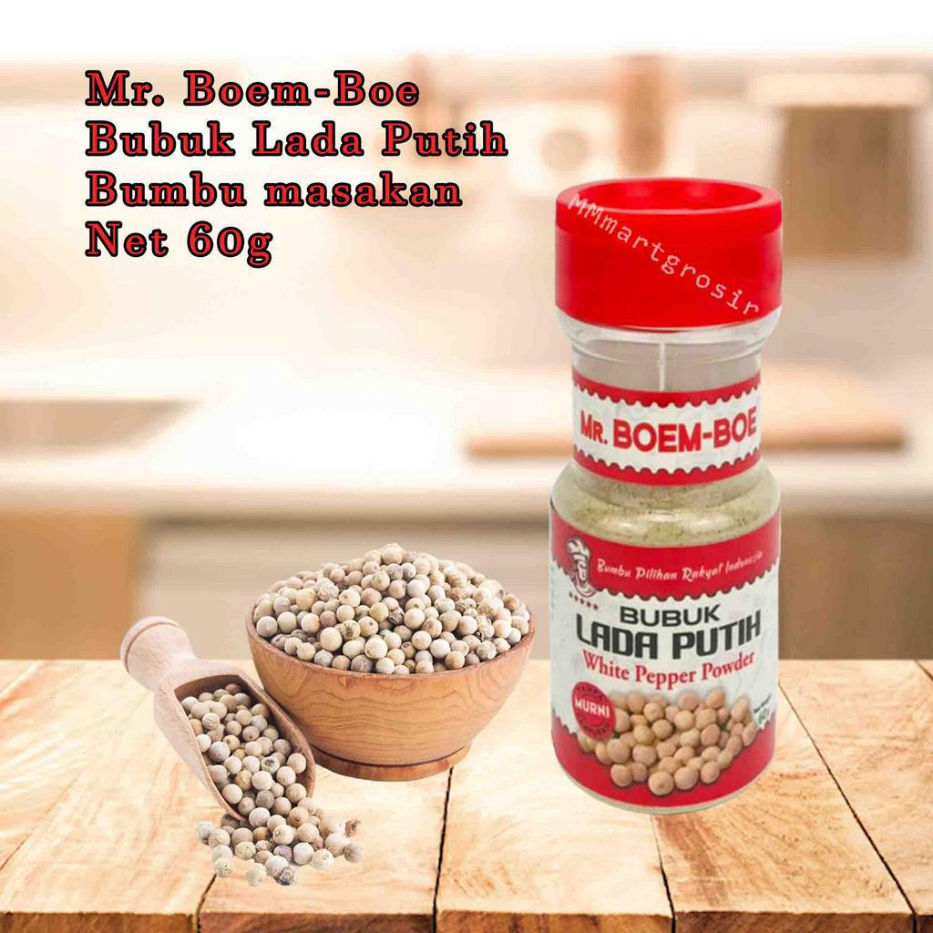 Mr. Boem-Boe / Bubuk Lada Putih / Bumbu masakan / 60gr