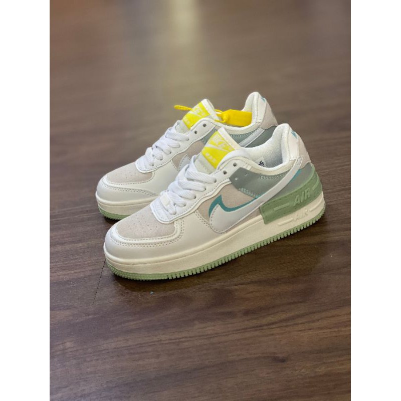 mint green nike af1
