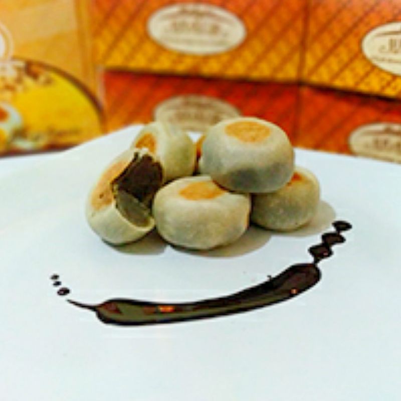 

[TERLARIS MIN ORDER 2 BOX ] Bakpia JOGKEM Rasa Kumbu Hitam Isi 15