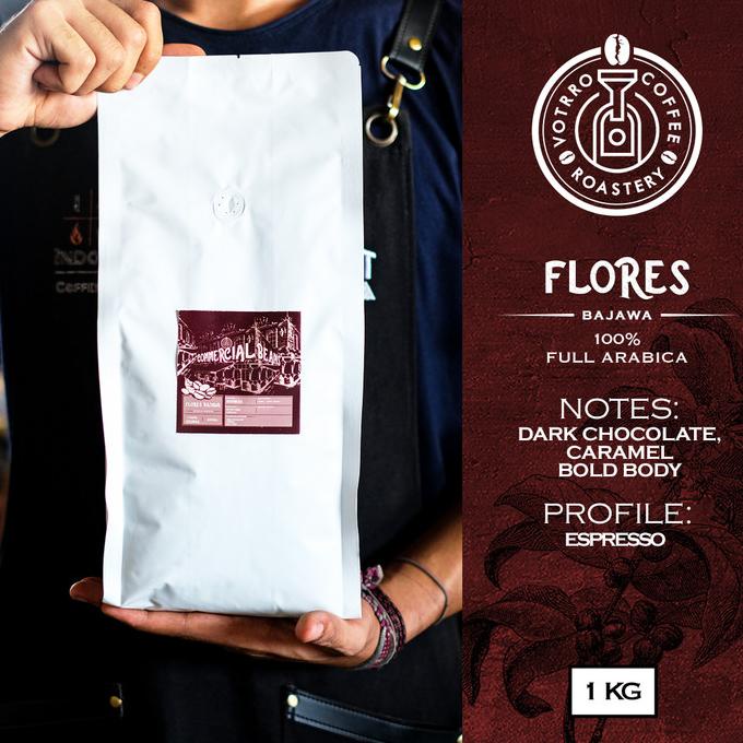 

[ COD ] Biji Kopi 100% Full Arabica FLORES BAJAWA Roasted Commercial- ESPRESSO KOMPLIT Kode 474